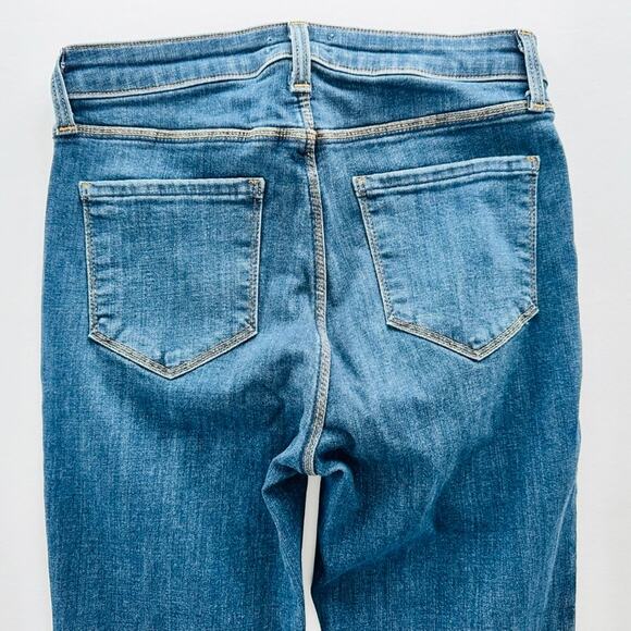 L'Agence Margot High Rise Cropped Skinny Jean Size 26 New Vintage Medium Wash - Picture 6 of 8